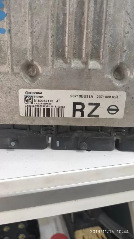 Nissan Qashqai 1.5 Dci Motor beyni, 23710BB31A, 237103610R, SID305, S180067175