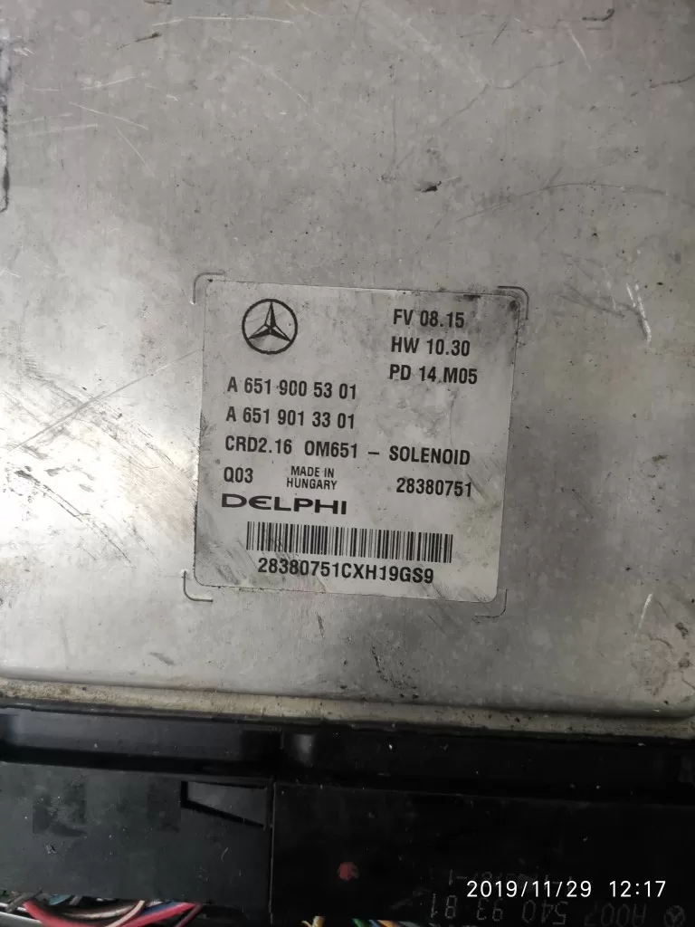 Mercedes Motor Beyini - A6519005301 - A6519013301