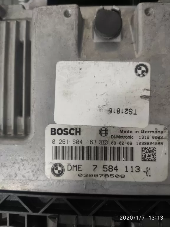 MINI COOPER 1.6 BOSCH 0261S04163 0261 S04 163 DME7584113