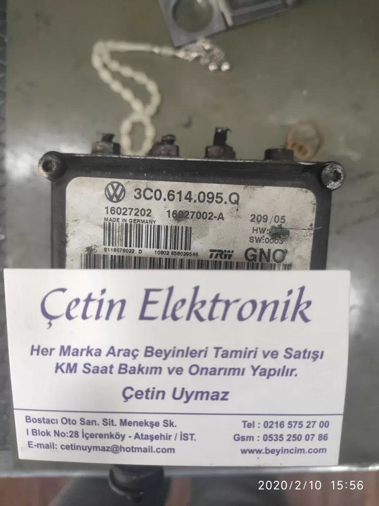 3C0614095Q Volkswagen Passat Abs Beyni BEYİNCİ ÇETİN