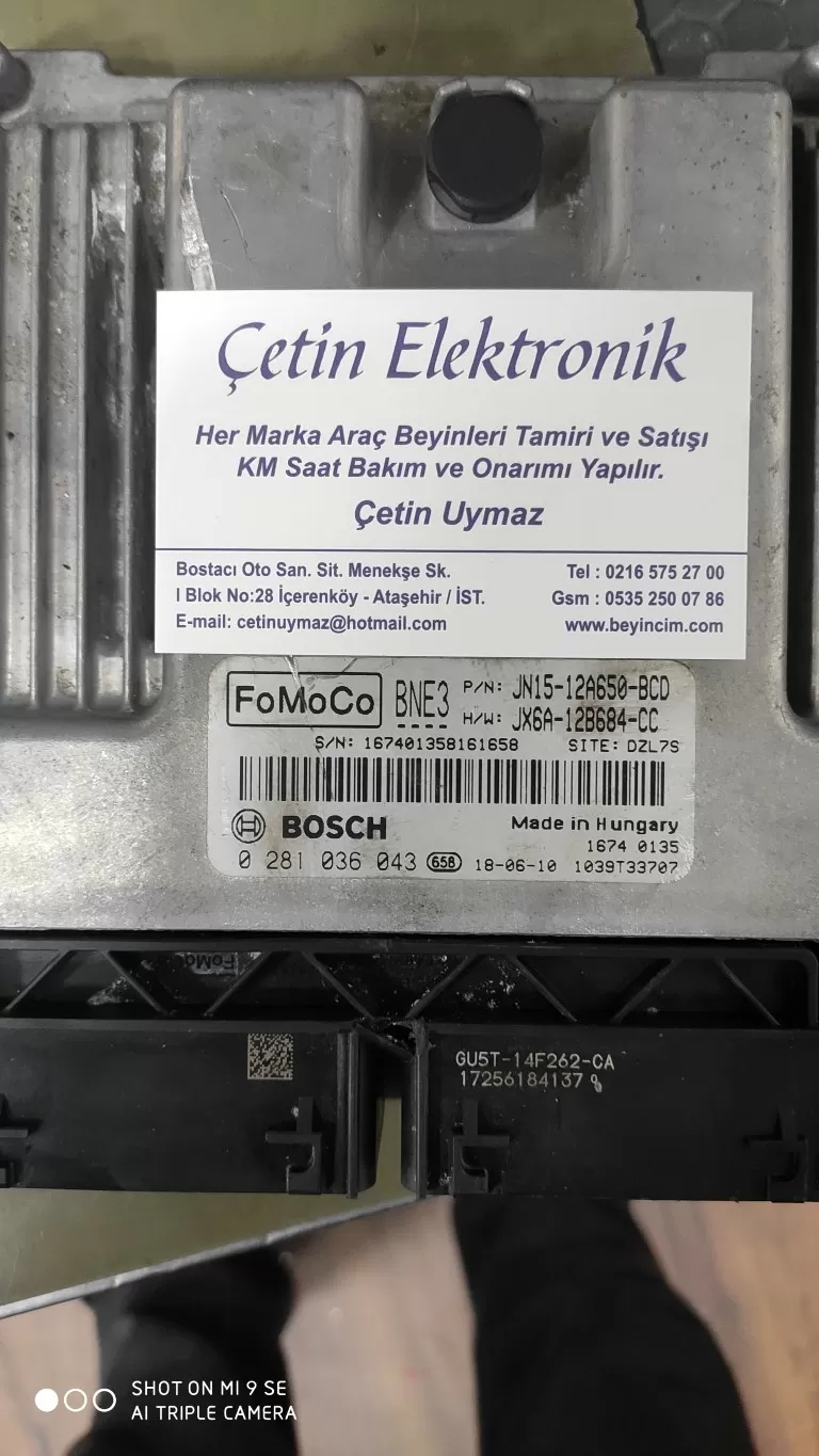 0281036043 JN15-12A650-BCD İKİNCİ EL OTO BEYNİN ADRESİ BEYİNCİM.COM