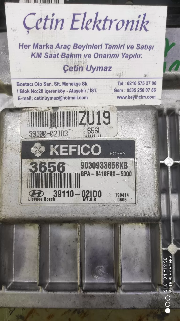 39110-02ID0 HUNDAYİ MOTOR BEYNİ KEFICO BEYİNCİ ÇETİN