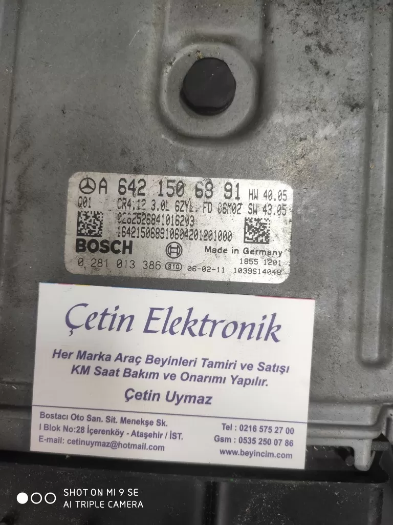 A6421506891 0281013386 CR4.12 3.0L BEYİNCİM.COM