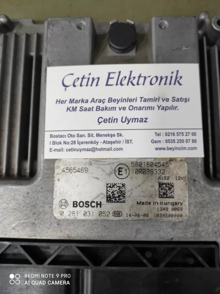 0281031052 5801804545 IVECO DAILY EURO 6 ECU BEYİNCİM.COM – Fiat motor beyni