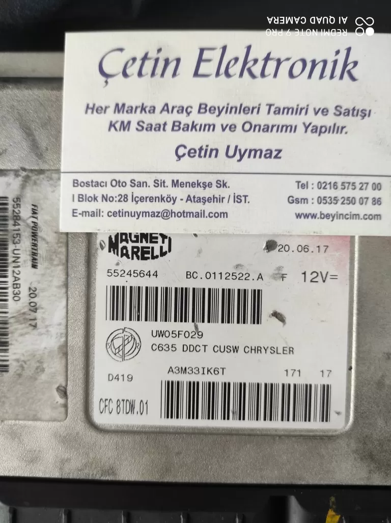 Fiat 500 .Dodge Dart Otomatik Şanzıman 55245644 CFC 8TFW.01