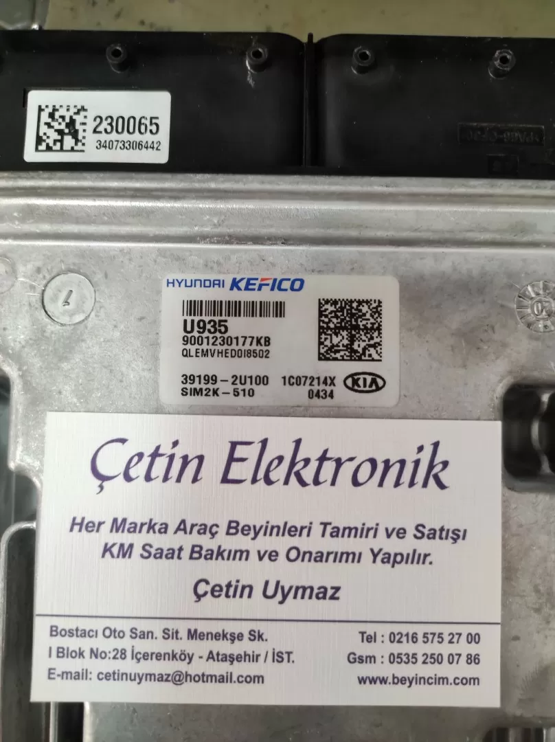 39199-2U100 SIM2K-510 KIA MOTOR BEYNİ