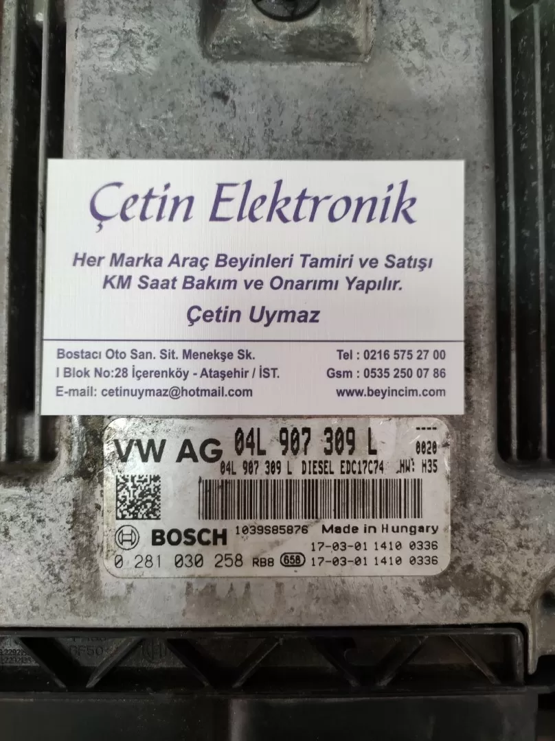 04L907309L – 0281030258 EDC17C74 BEYİNCİM.COM .