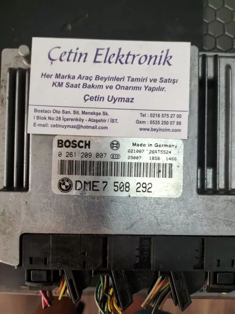 0261209007 DME 7508292 BMW E46 318Cİ MOTOR BEYNİ