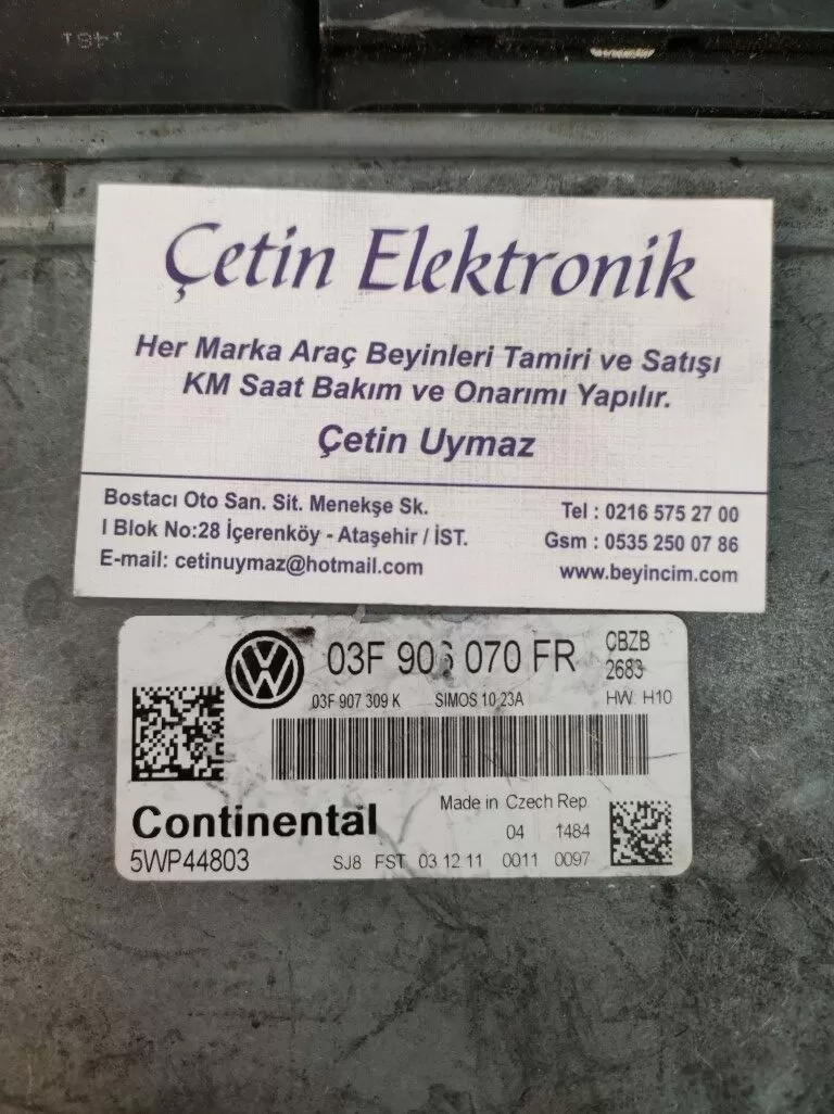 JETTA - POLO 1.2 TSİ MOTOR BEYNİ - 03F906070FR