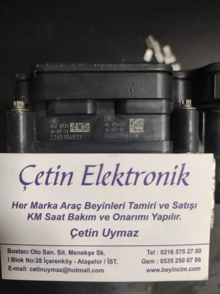 0265956378 MERCEDES SPRİNTER ABS BEYNI A9069005702 2265106513 BEYİNCİ CETİN
