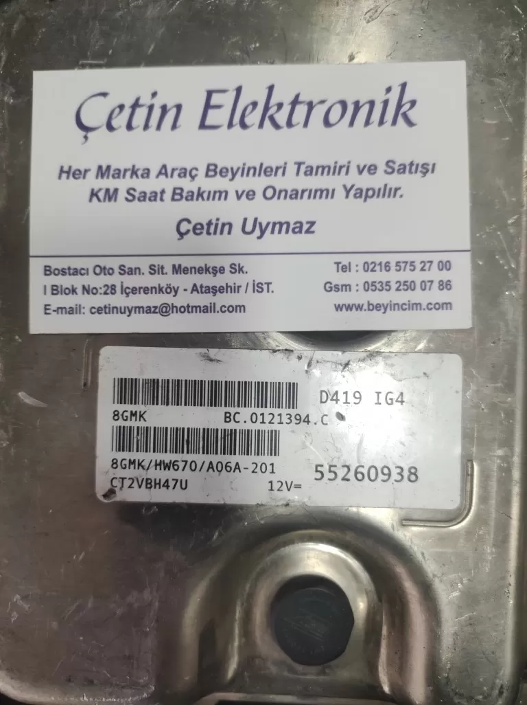Fiat 500X 1.4 MULTIAIR 4X4 MAGNETI MARELLI 55260938 . 8GMK BEYİNCİM.COM – Fiat motor beyni