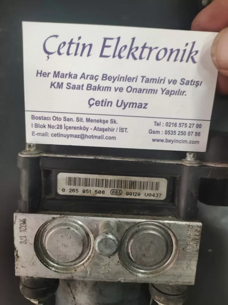 ALFA ROMEO MİTO ABS POMPA BEYNİ BOSCH 0265951508 0265230812 51865128