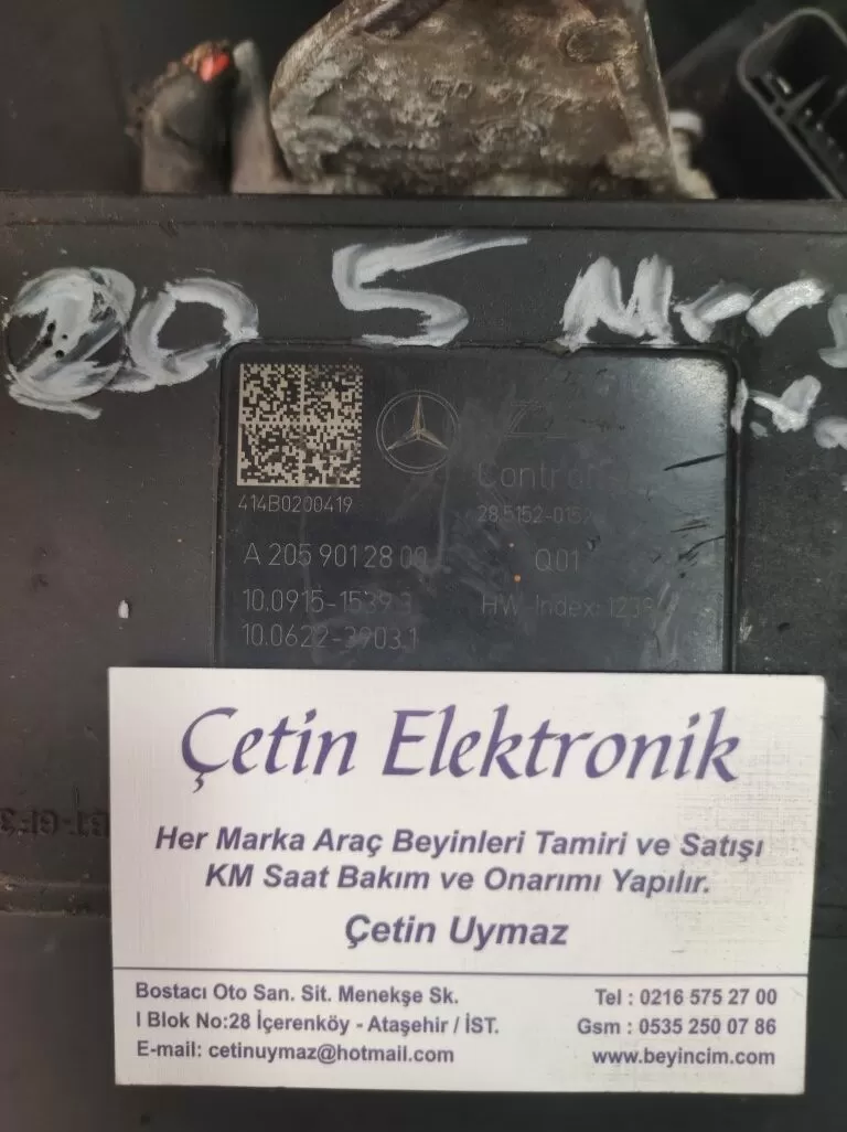 MERCEDES W205 C W253 Sınıfı ABS ESP Hidrolik Blok Ünitesi A2059012800 A2054313612