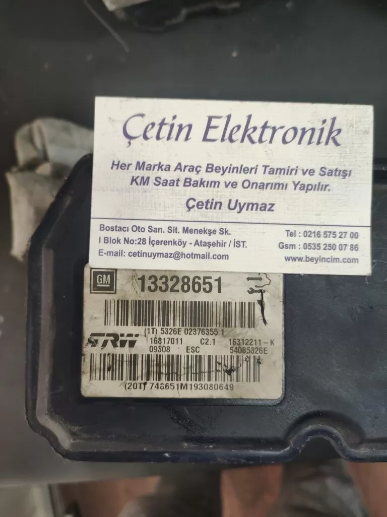 Opel İnsignia ABS Pompa Beyni TRW 13328651 .16817011 .