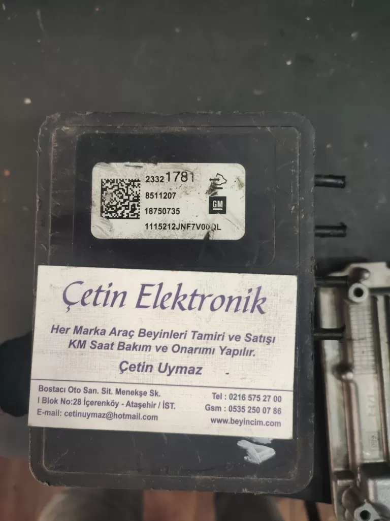 ABS PUMP OPEL INSIGNIA . 23321781 .8511207 18750735 BEYİNCİM.COM