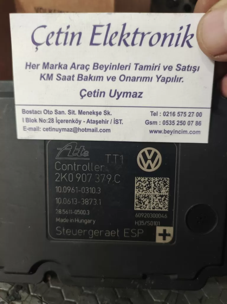 VOLKSWAGEN-VW 2K0907379C 2K0614517 ATE 10096103103 10021202174 1093