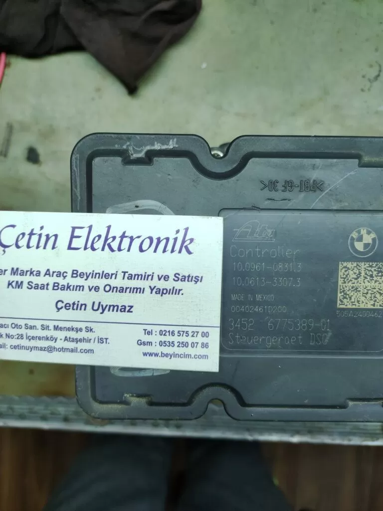 BMW E90 ABS Beyni 10.0961-0831.3 10.0613-3307.3 10.0212-0045.4 3451-6775388 – BMW abs / esp beyni