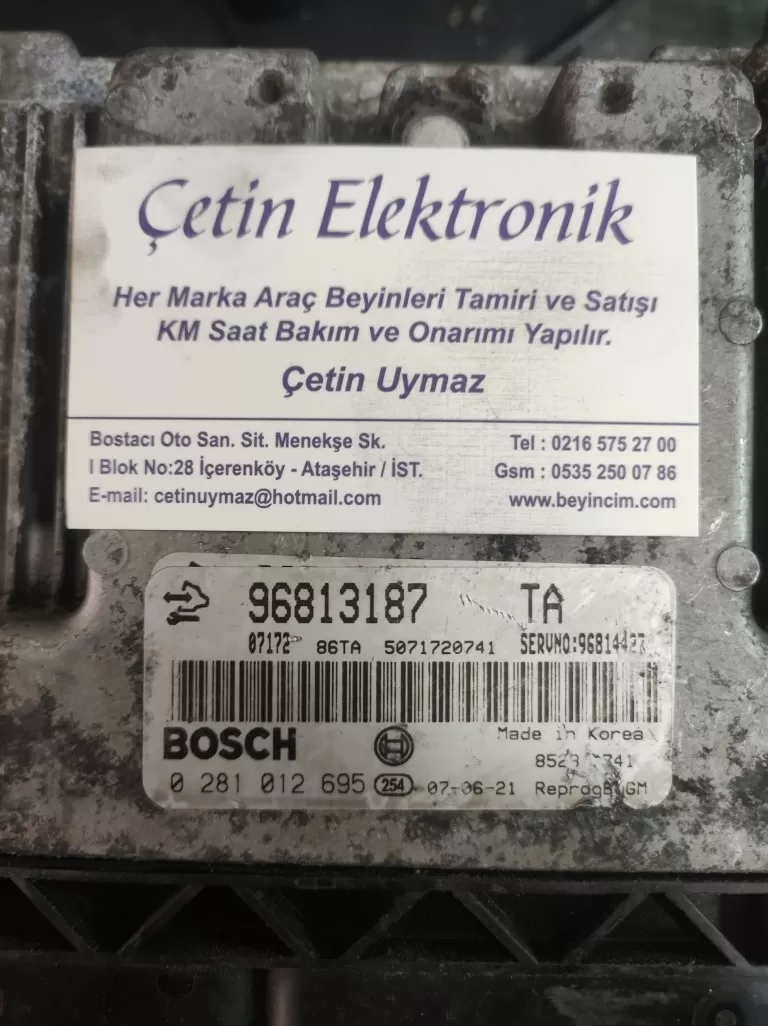 96813187 / 0281012695 Captiva Motor Beyini