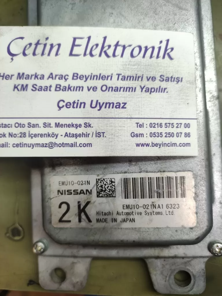 Nissan Juke 1.5 DCİ Motor Beyni EMU10-021NA1 4911