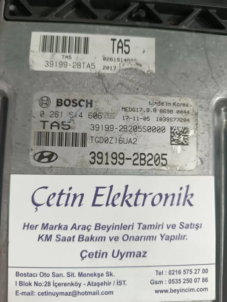 KİA 0261S14606 39199-2B205 BEYİNCİM.COM