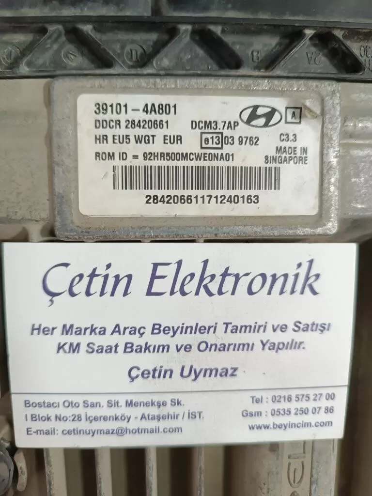 39101-4A801 28387580 H100 MOTOR BEYNİ