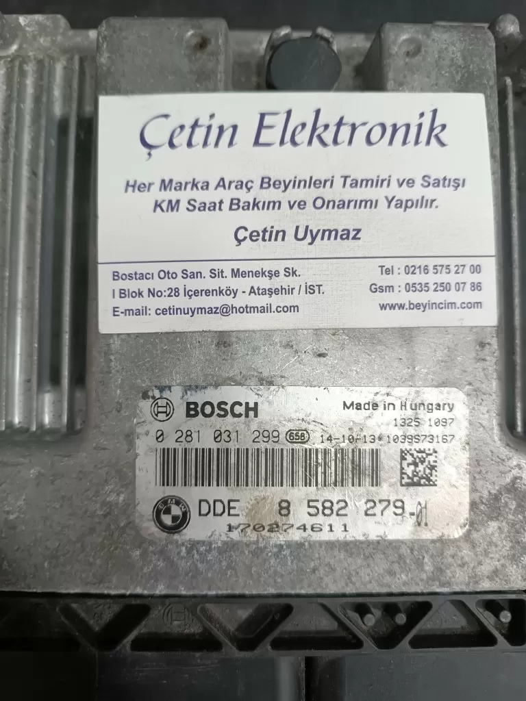 0281031299 8582279-01 170422283 MOTOR BEYNI BMW 3 4 SERISI F30