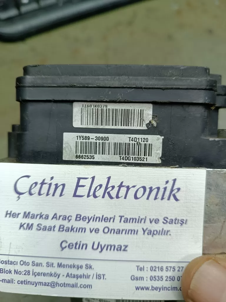 ECU KIA 61589-45200 1Y589-30900 BEYİNCİ ÇETİN BOSTANCI İSTANBUL