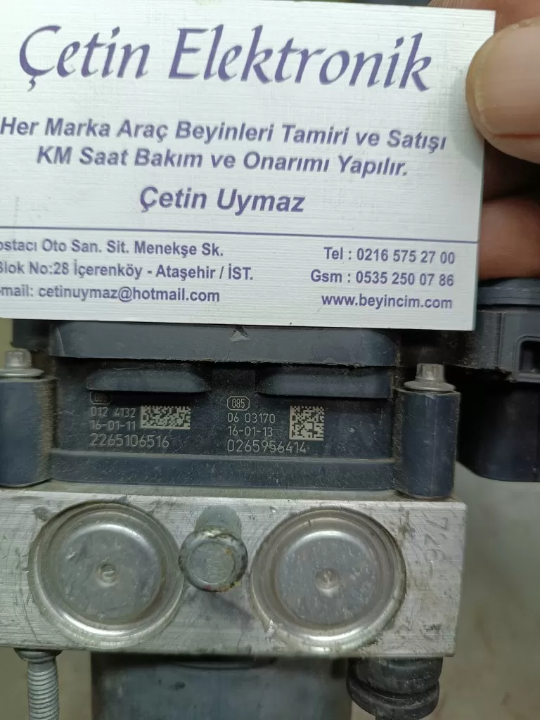 Fiat Egea Doblo ABS 51986778 0265956414 0265244982 – Fiat abs / esp beyni