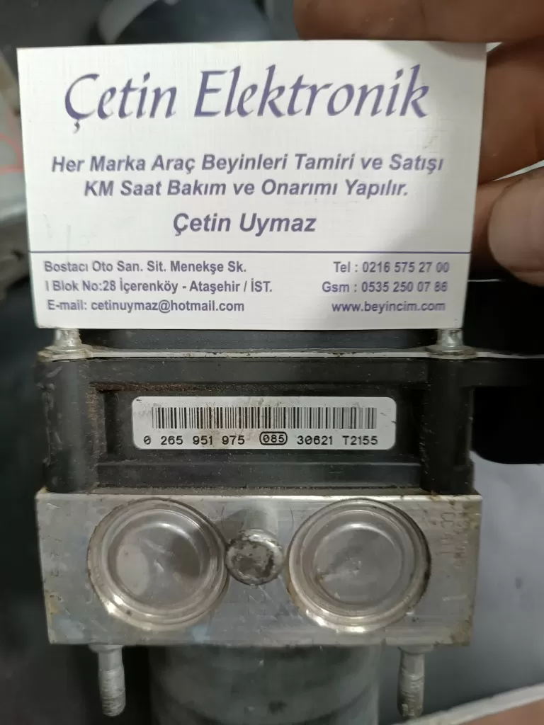 0265951975 Peugeot 508 5008 3008 Abs Beyni