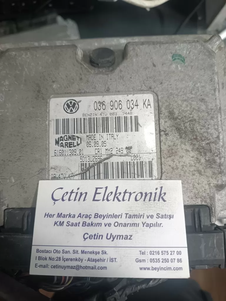 VOLKSWAGEN POLO MOTOR BEYNİ 036906034KA - 036 906 034 KA