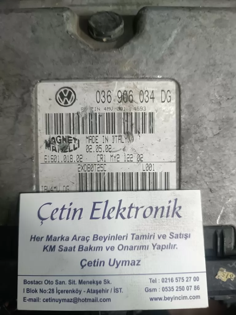 IAW4MV.DG 036906034DG Seat İbiza 1.4 Motor Beyni – Audi motor beyni