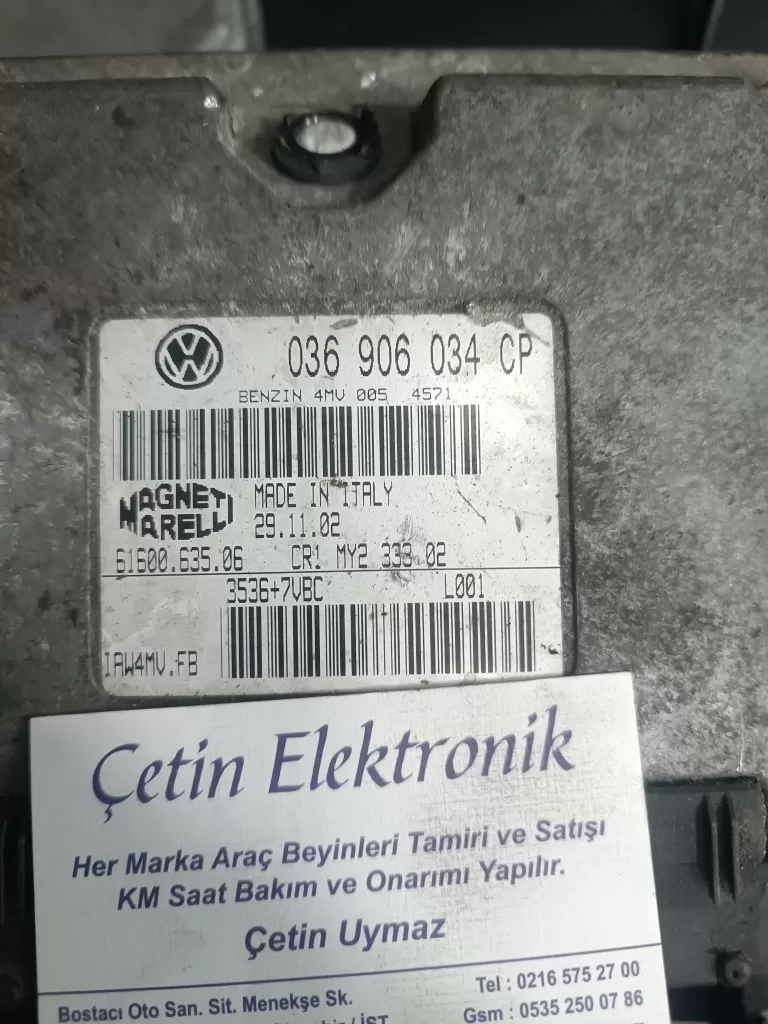 Seat Leon 1.6 Motor Beyni 036906034CP – Audi motor beyni