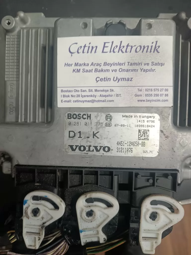 VOLVO S40 MOTOR BEYNİ BOSCH 0281011775 4N51-12A650-BB