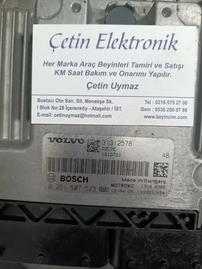 Motor ECU, Volvo,S60 V40 0261S07523,31312578, 1039S51454