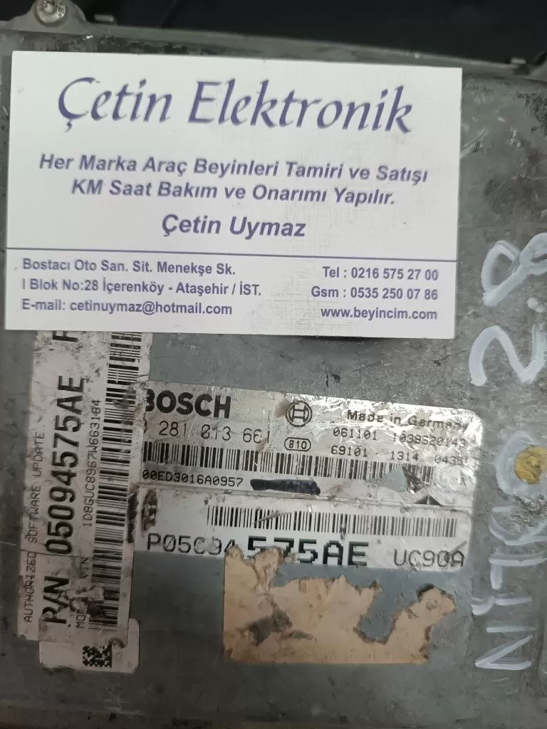0281013661 NİTRO MOTOR BEYNİ
