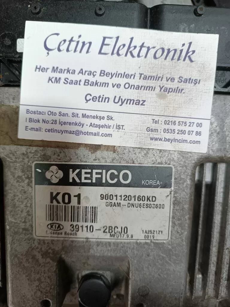 Kia Soul 39110-2BCJ0 Computer Brain Engine Control ECU – Kia motor beyni