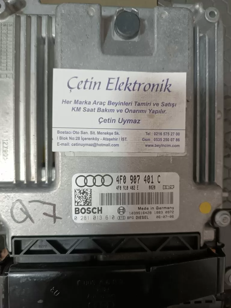 4F0910402A 4F0907401C AUDİ A6 MOTOR BEYNİ