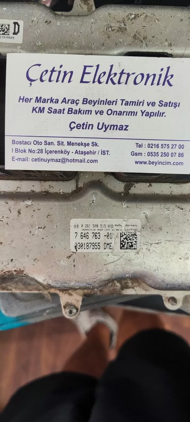 BMW 1 SERIES 2.0 320i ECU 0261S08515 . 7646763 – BMW motor beyni