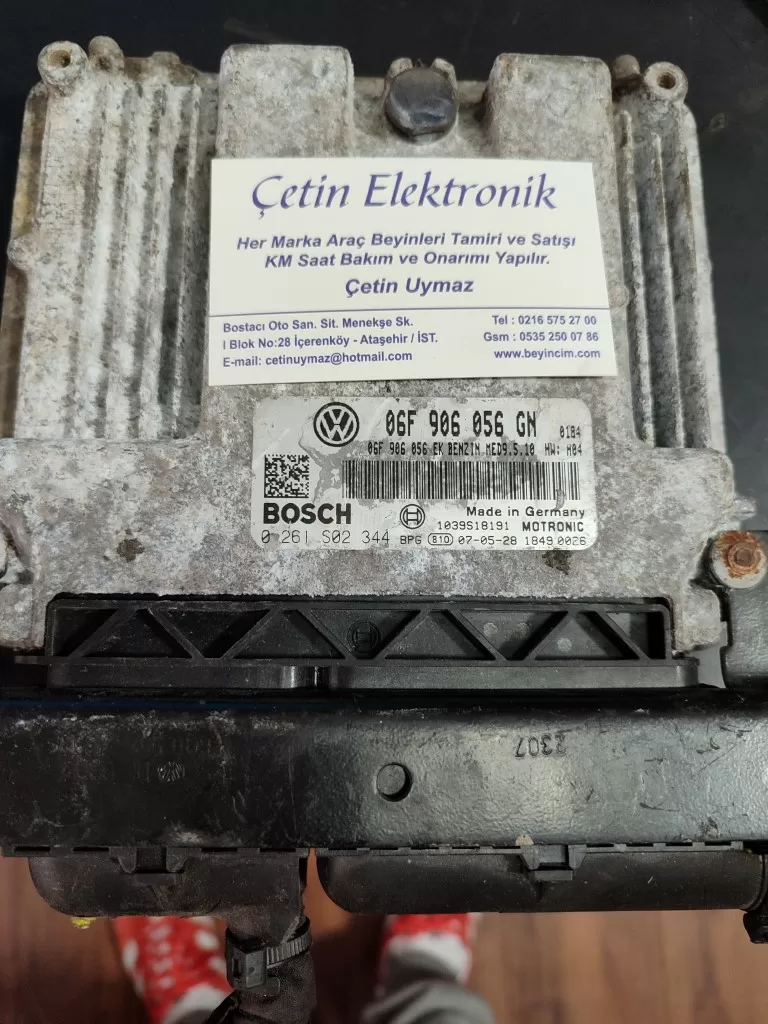 06F906056GN 06F906056EK VW PASSAT MOTOR BEYNİ 2.0 fsi motor beyn