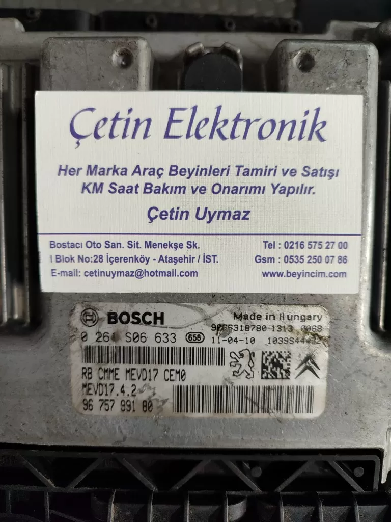 PEUGEOT 9666318780 9675799180 Bosch 0261S06633