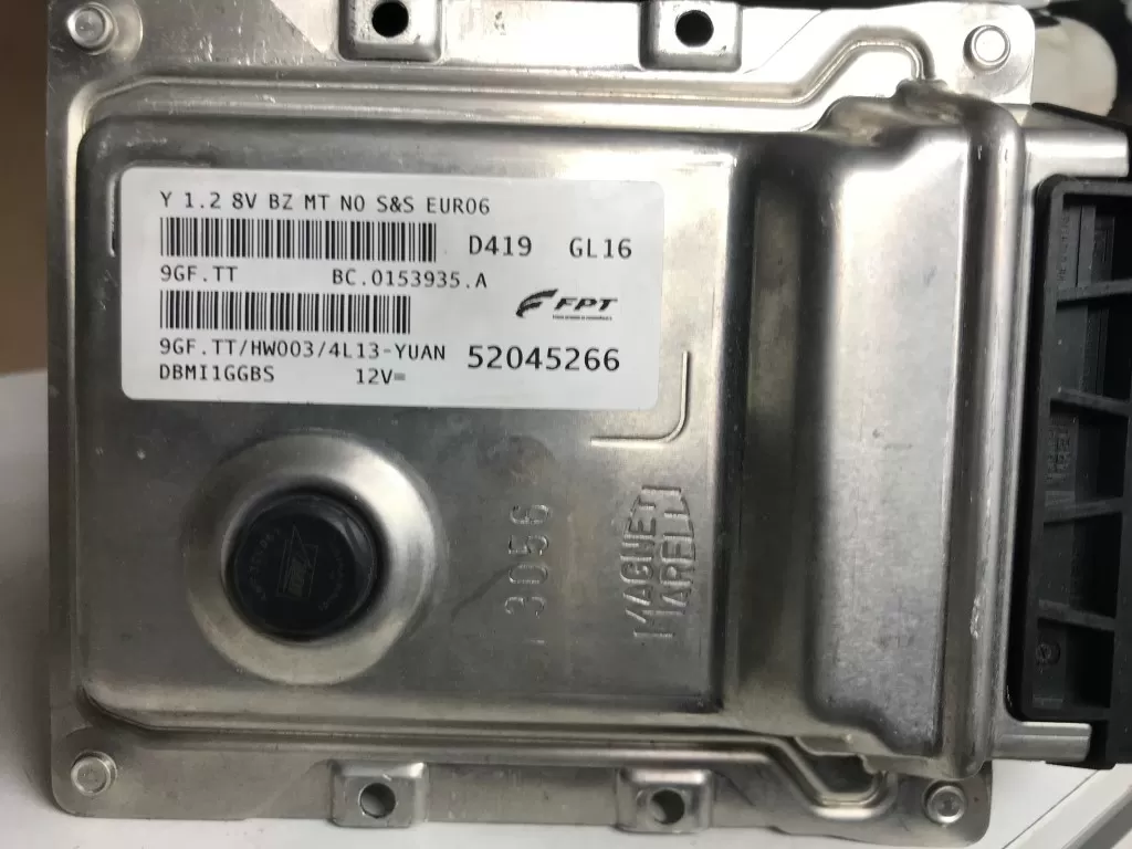 LANCIA Y 1,2 BENZINA MAGNETI MARELLI 9GF.TT HW003 52045266 – Fiat motor beyni