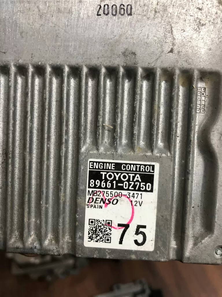 89661-0Z750 MOTOR TOYOTA Auris Hybrid 1.8 I 5P AUT 73KW