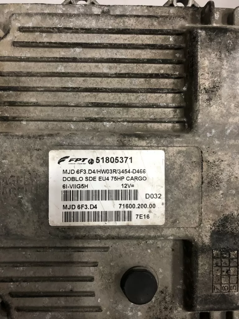 FIAT DOBLO 1.3 51805371 MJD 6F3 motor beyni – Fiat motor beyni