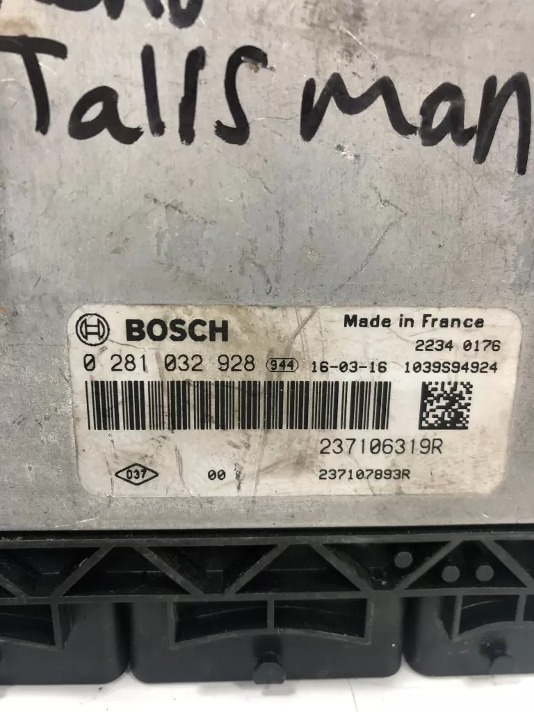 RENAULT TALISMAN MOTOR BEYNİ 237106319R 0281032928