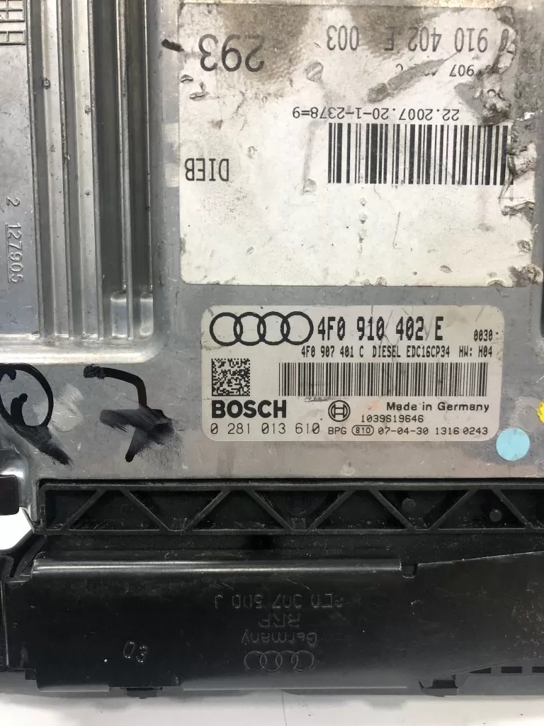 4F0910402E 0281013610 EDC16CP34 AUDİ A6 3.0 TDİ MOTOR BEYNİ BEYİNCİM.COM