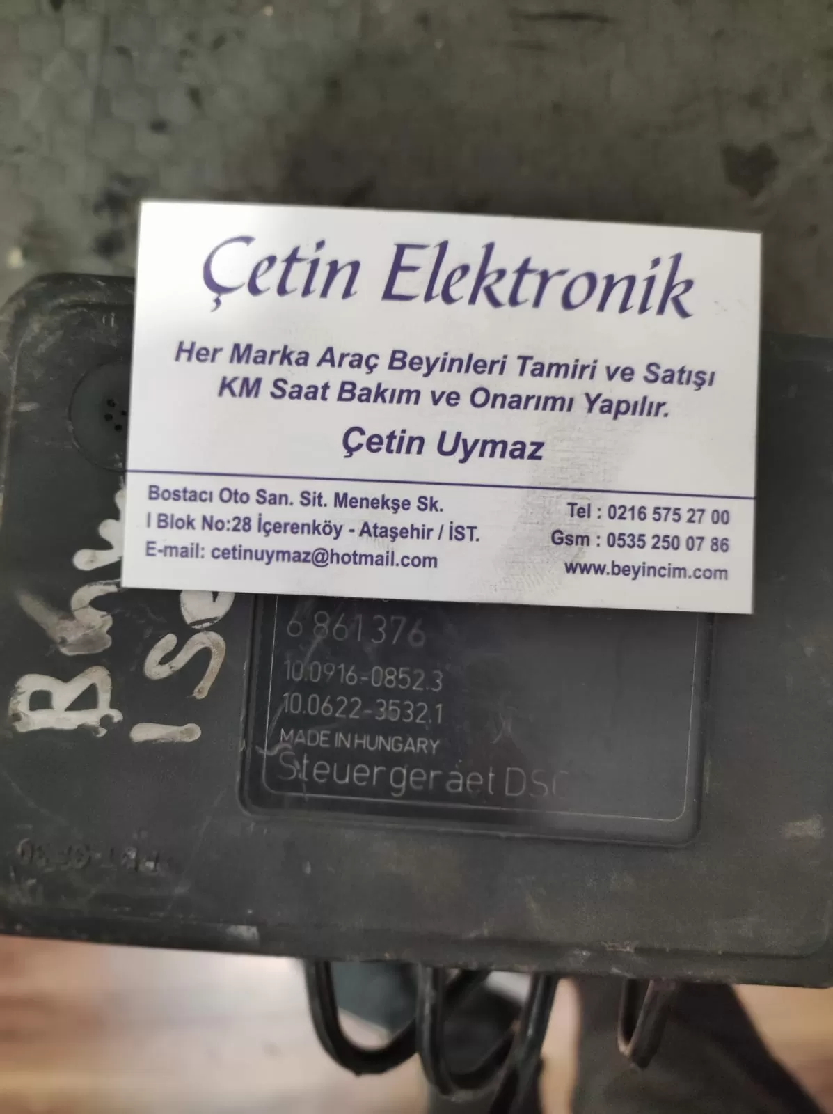 BMW F30 F20 ABS BEYNİ 3451-6858953-01 6861376 10.916-0852.3 . 3451-6858953-01 – BMW abs / esp beyni