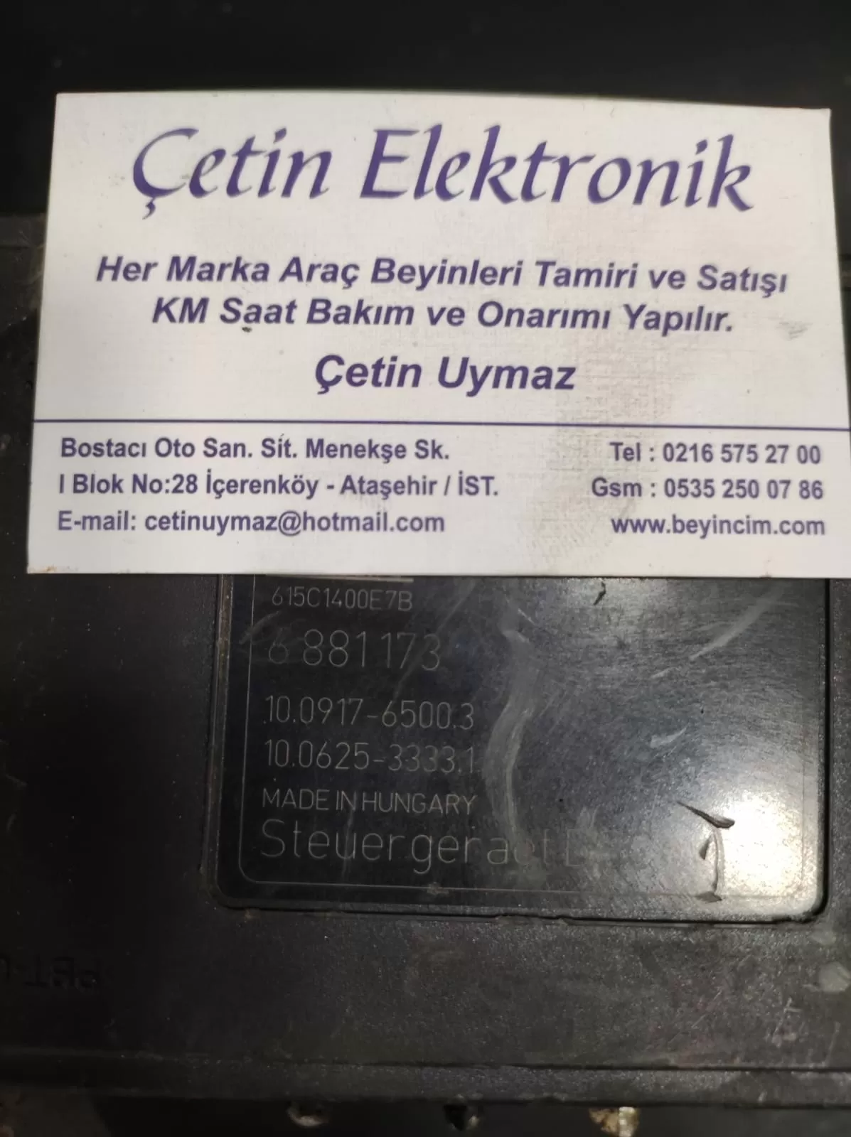BMW 1 Serisi F20 DSC ABS Pompası 6881173 . 10.0917-6500.3 . 3451-6881172-01 – BMW abs / esp beyni
