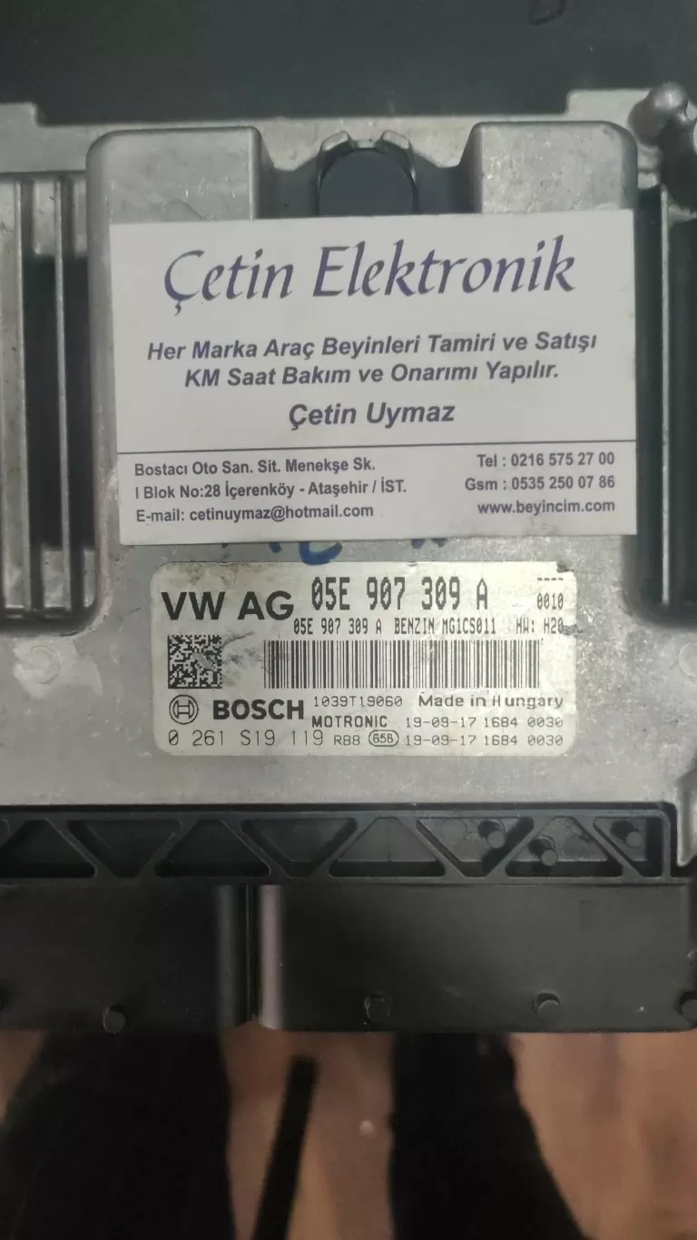 GOLF7 1.5 TSİ MOTOR BEYNİ 05E907309A BOSCH 0261S19119