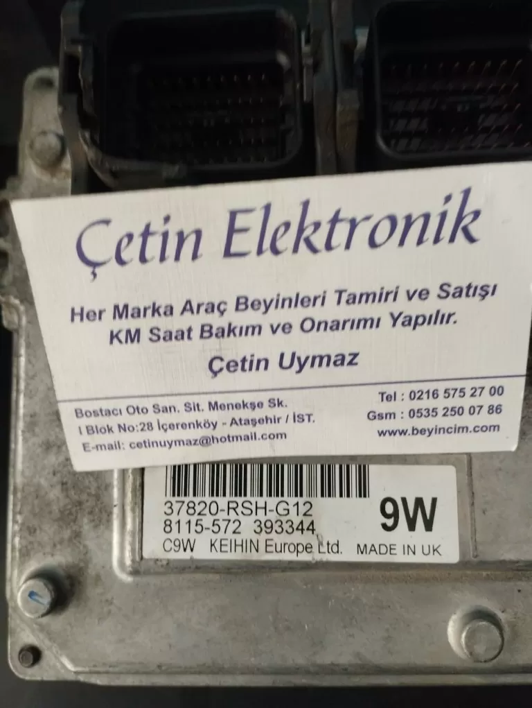 HONDA CİVİC 1.4 MOTOR BEYNİ 37820-RSH-G12 / 7324-572991141