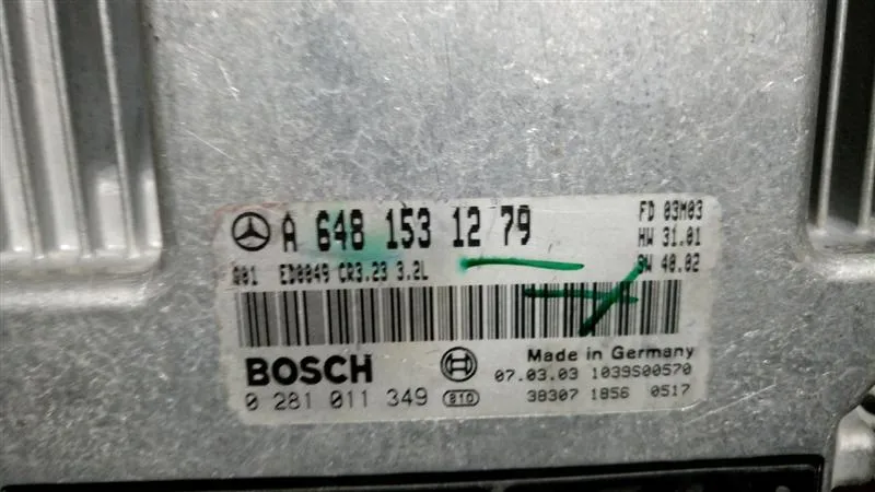 MERCEDES A6481531279 Bosch 0281011349 3.2L